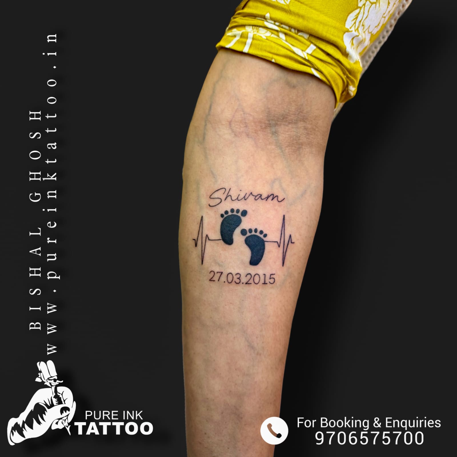 Custom Realism Tattoo by Bishal Ghosh