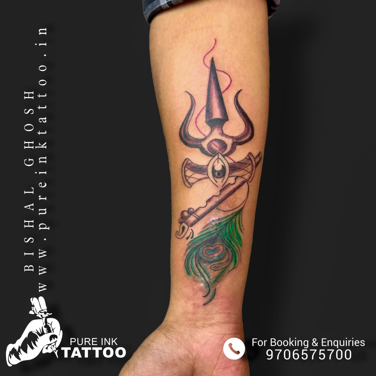 Custom Realism Tattoo by Bishal Ghosh