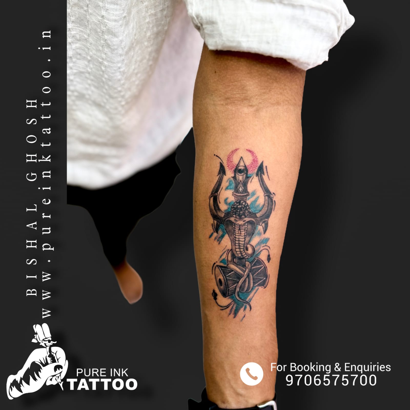 Custom Realism Tattoo by Bishal Ghosh