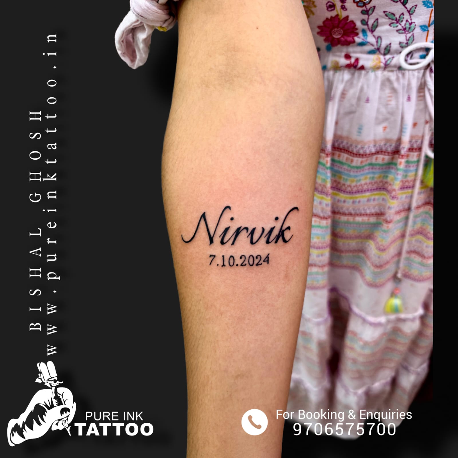 Custom Realism Tattoo by Bishal Ghosh