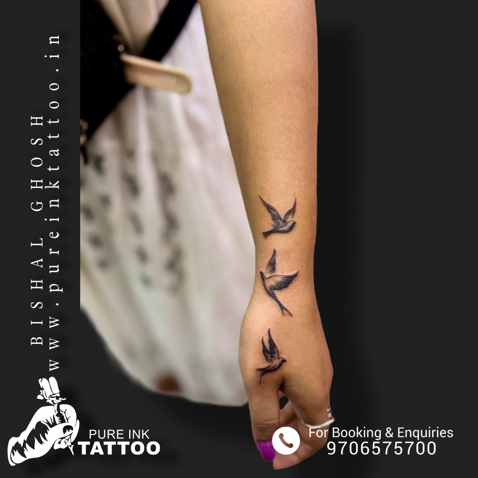Custom Realism Tattoo by Bishal Ghosh