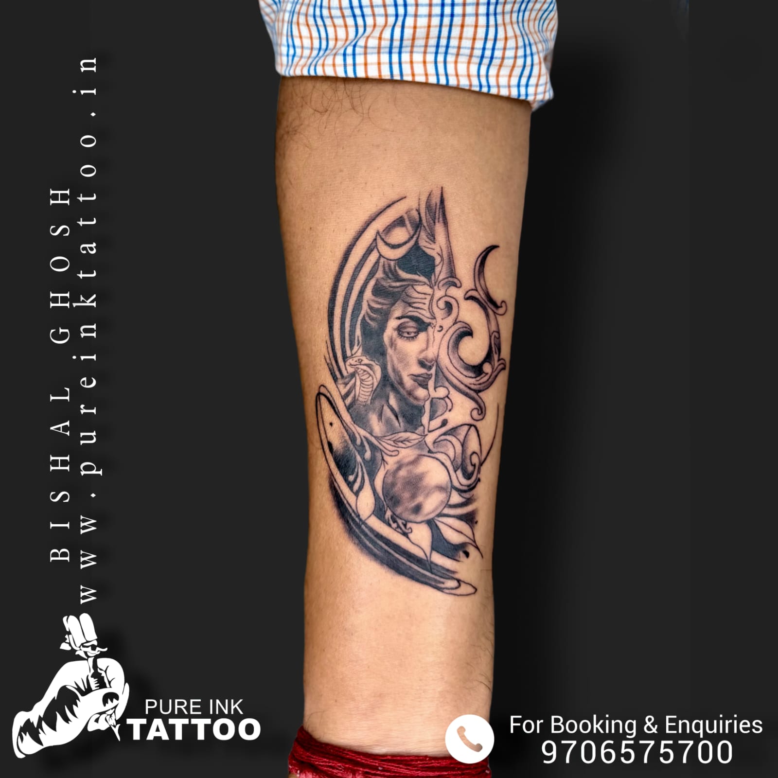 Custom Realism Tattoo by Bishal Ghosh