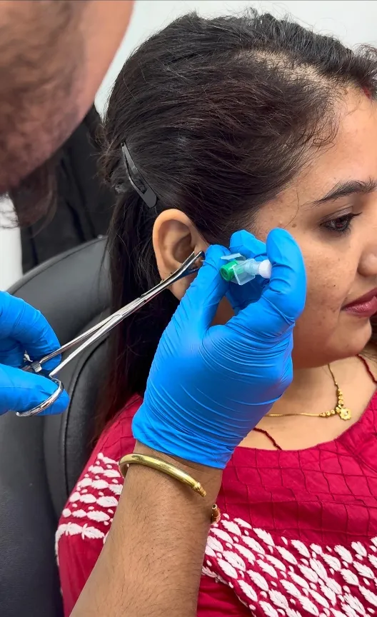 Body piercing offering display - Pure Ink Tattoo Studio