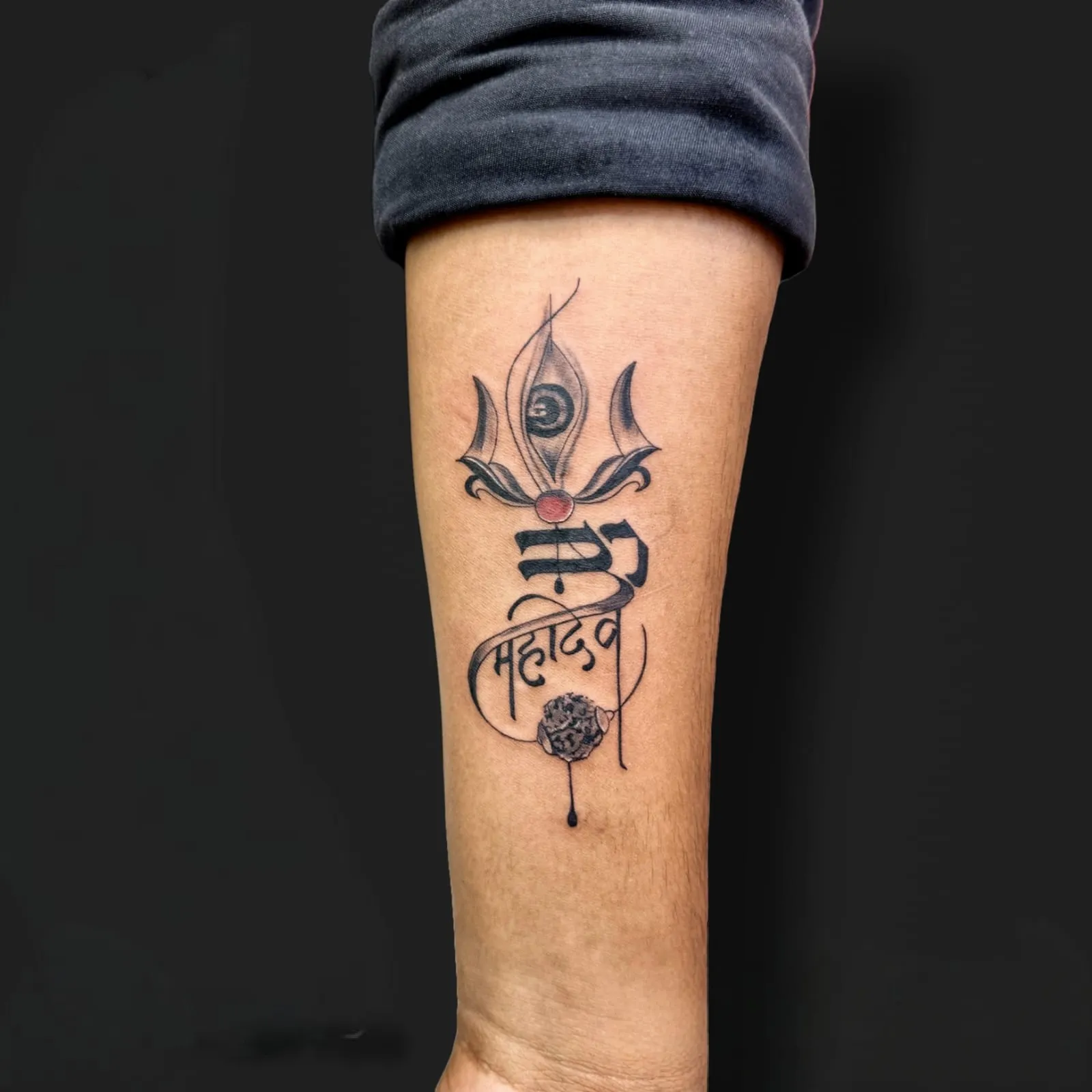 Symphony of Leaves botanical tattoo